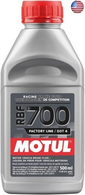 Motul RBF 700 Premium DOT 4 Synthetic Brake Fluid - High Performance Racing