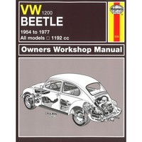VW 1200 (Alle Modelle) Beetle KäFer 1954-1977 1192Cc Reparaturanleitung Haynes
