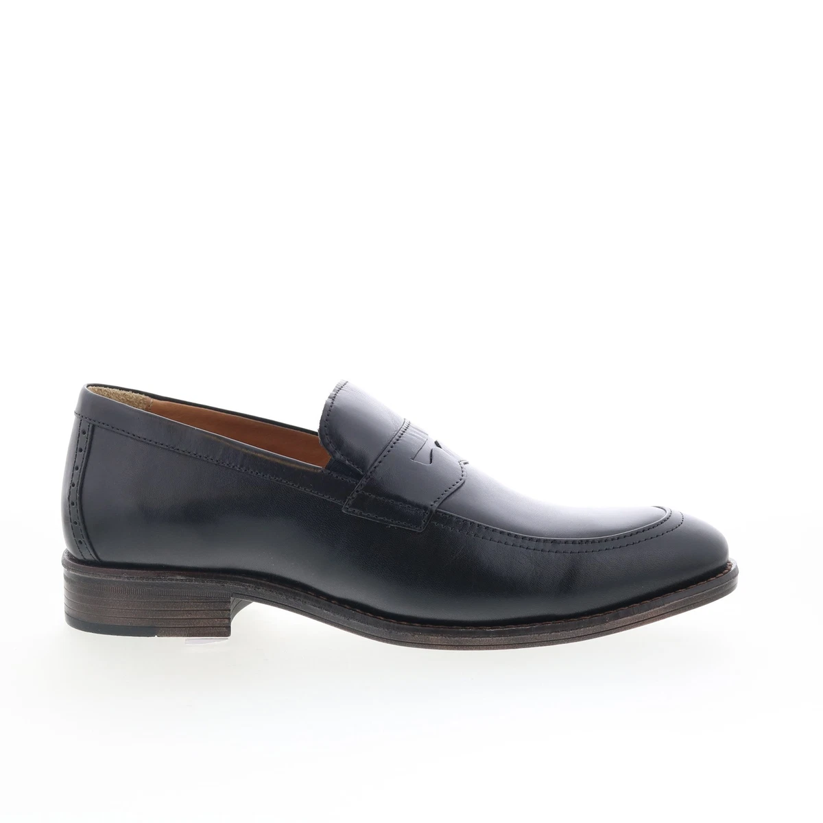 New Johnston & Murphy Cellini Men\'s Detente Black Loafers Dress Shoes 12  12W Johnston & Murphy Loafer Black Casual Shoes for Men for sale  main image 2