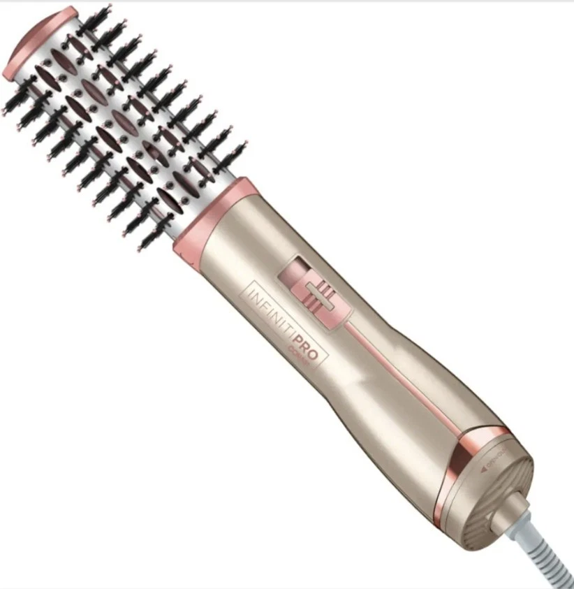 Cepillo secador de aire caliente CONAIR InfinitiPRO Frizz Free 1 1/2 pulgada - oro rosa Foto 4 de 4