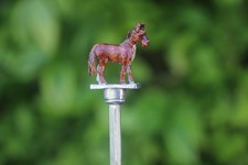 Cuchara Vintage Caballo Pony Recuerdo Regalo Ornado Pintado Plato Plata Animal