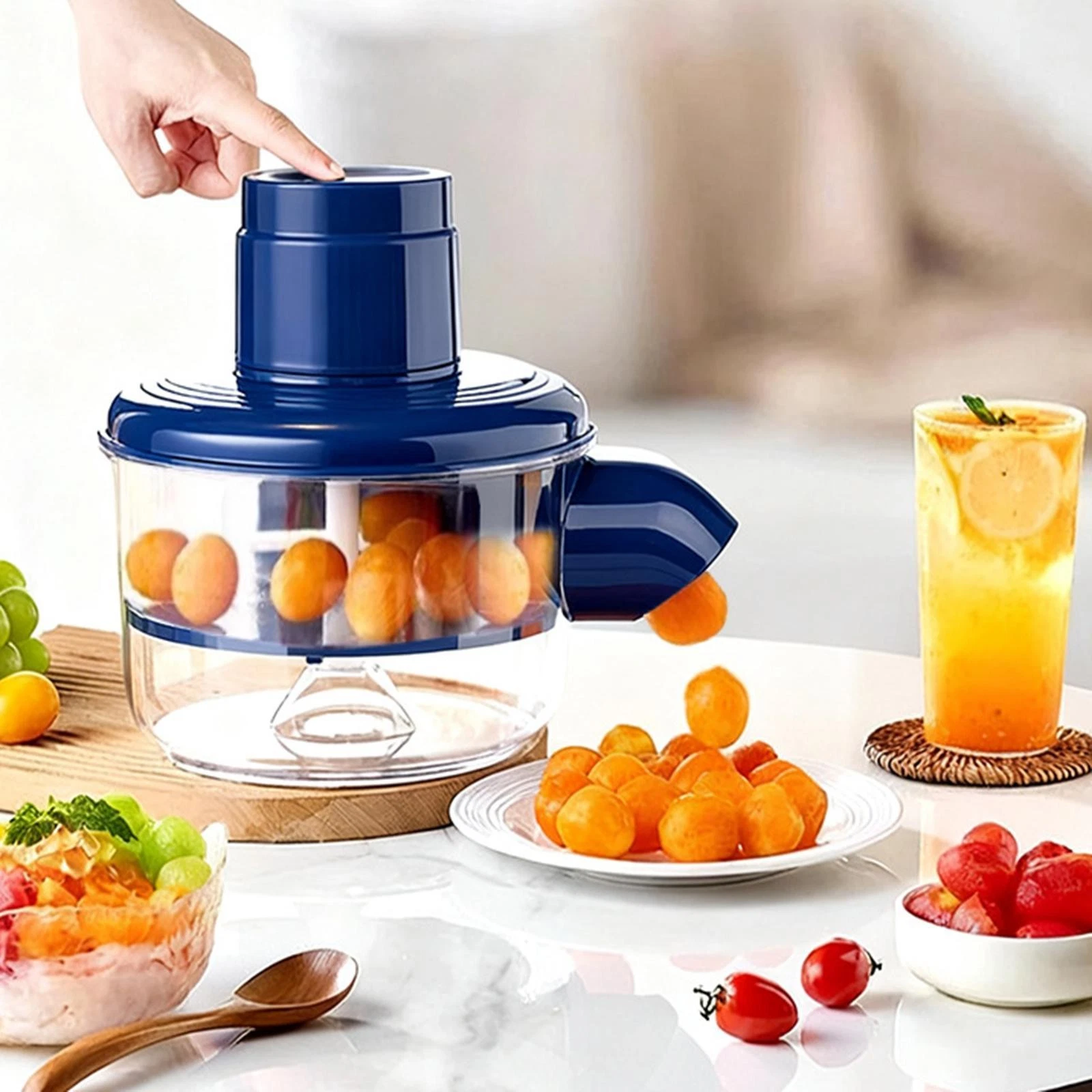 Automatic Fruit Peeler Grape Peeling Machine Convenient Portable Multifunctional