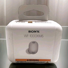 Sony WF-1000XM6 Best Truly Wireless Noise Cancelling Earbuds - Silver - NEW