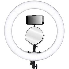Savage Photography Light Ring Battery or Wall. Charger Adjustable LED Lighting