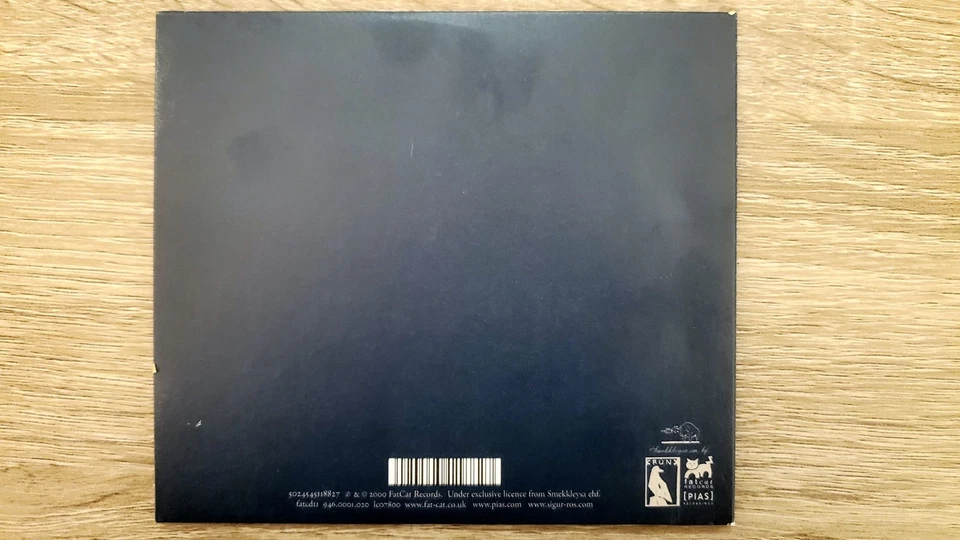 Sigur Ros - Ágætis Byrjun - Audio CD - Fat Cat - 2000 - Image 3 of 4