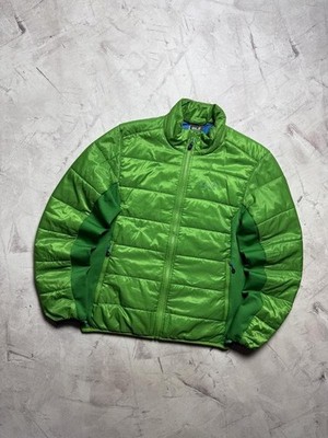 Men Jack Wolfskin Jacket Green Microguard Maxloft