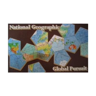 National Geographic Boardgame Global Pursuit Box VG/VG+