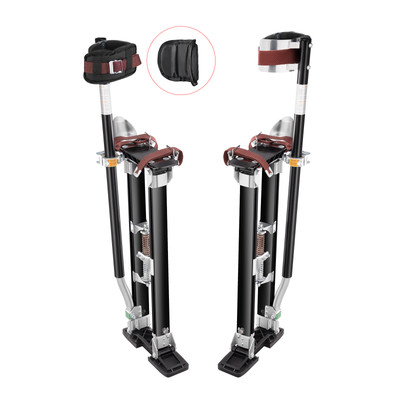 #ad #ad Uimoso Drywall Stilts 24#x27;#x27; 40#x27;#x27; Aluminum Alloy Drywall Tool for Painting Taping $105.99