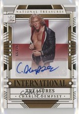 2024 Panini National Treasures WWE International 97/99 Charlie Dempsey Auto 1f8v
