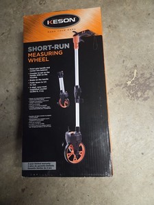 Measuring Wheel Feet and Inches, Mechanical, Double Collapsible, One Key Reset