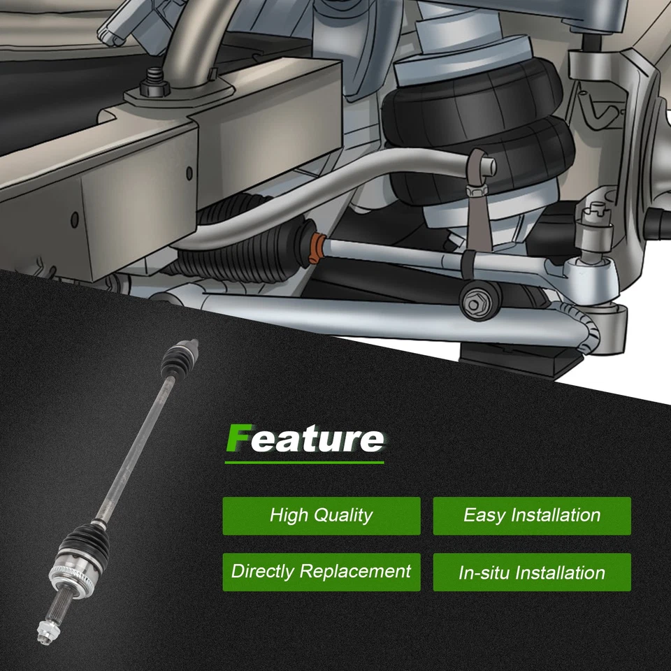 2x Ejes CV delanteros para Hyunda Elantra Coupe 13-18 Elantra GT1,8 L 2,0 L transmisión automática Foto 2 de 4