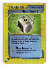 Grass Cube 01 Aquapolis #124 (2003) Uncommon Reverse Holo MP Pokemon on eBay