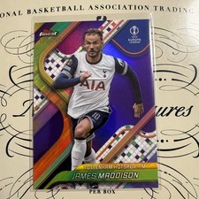 James Madison Topps Finest UEFA Champions League Purple Refractor 299 Limited