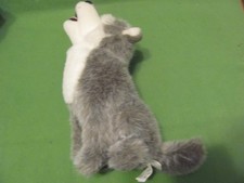 Stuffed Animal House Howling Wolf Plush Stuffed Animal - 12".