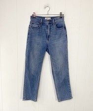 Abercrombie  Fitch Jeans Womens 26/2 S The Ankle Straight Ultra High Rise Denim
