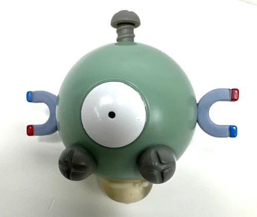 Vintage POKEMON Burger King MAGNEMITE Spinner Top Toy 1999 Nintendo