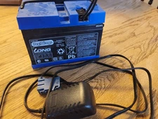 Peg-perego 12-volt Batter & Charger For Kids Ride On Toys Cars Tractors