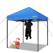 COBIZI 6.6x6.6ft Pop Up Canopy Tent Heavy Duty Waterproof Outdoor Shade with Bag
