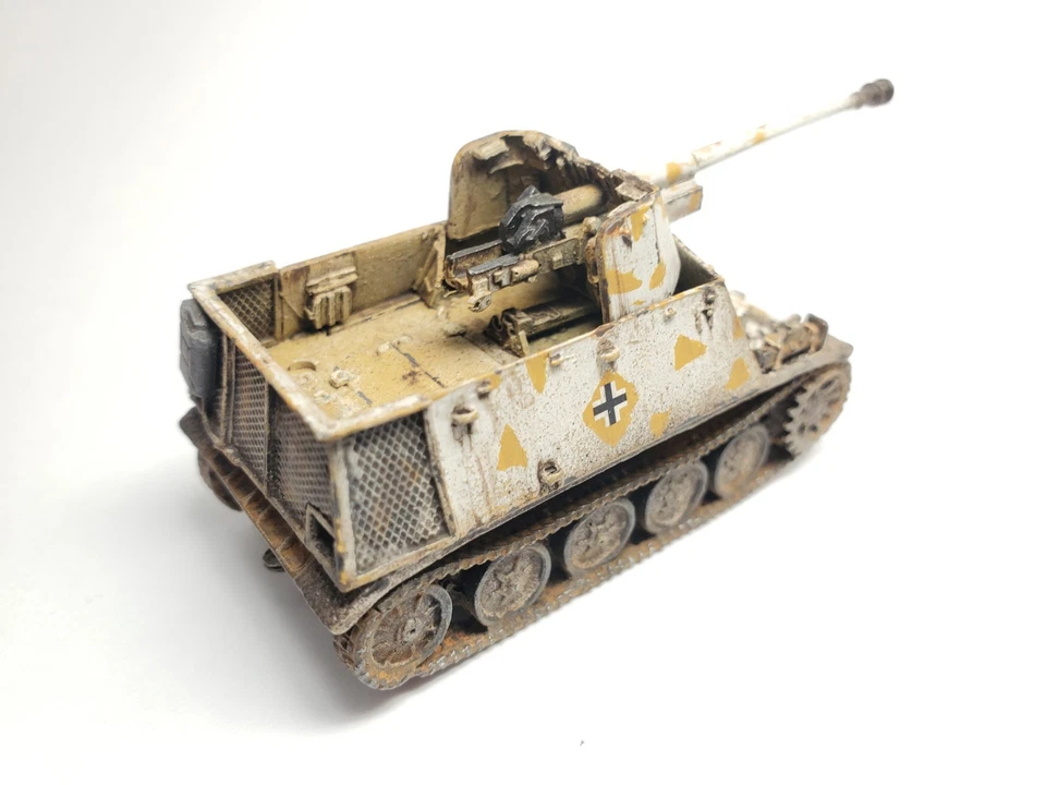 NOTE SCALE 1:76 -  Pro-built Marder II D East Prussia January 1945 Milicast - Image 2 of 4