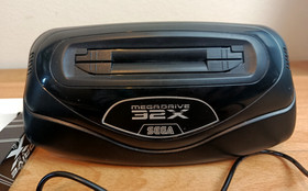 SEGA 32X Console, Spacer, Boxed Star Wars Arcade Tested & Working PSU Cable