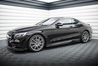 Maxton Design Seitenschweller Ansatz (Paar) Passend FüR Mercedes S Coupe Amg-Lin