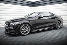 Street+ Seitenschweller Leisten passend f&uuml;r Mercedes S Coupe AMG-Line C217 FL sc