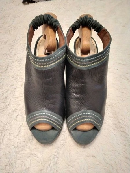 Women Radley London Heels Navy Leather 41