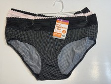 NWT 3 Warner s No Pinching, No Problems Hipster Microfiber Panties 5609J 2XL 9