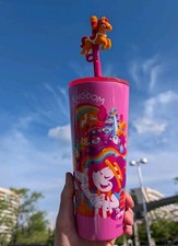 NEW⭐Disney 2026 Starbucks Magic Kingdom Mickey Carousel Straw Topper Tumbler