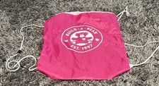 Pre-Own Build A Bear Pink Drawstring Bag
