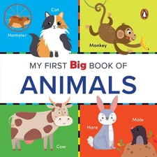 My First Big Book of Animals, Hardcover by Penguin Random House (COR), Like N...