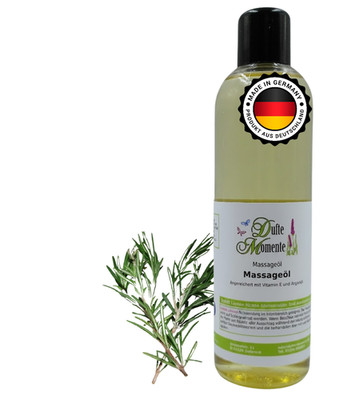 Massageöl Rosmarin | aktivierend & durchwärmend | vegan & natürlich | Made in G