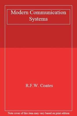 Modern Communication Systems,R. F. W. Coates