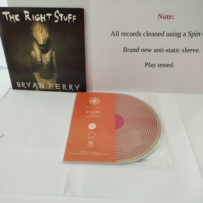 Bryan Ferry - The Right Stuff 7'' Vinyl (Virgin, VS940, 1987)