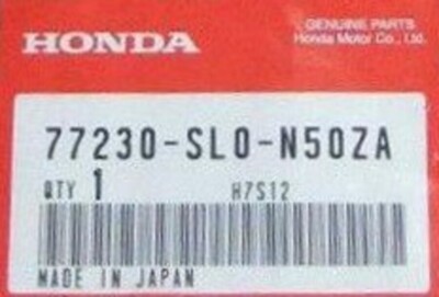 nonページ HONDA Genuine OEM Lid Audio Hole Radio Delete Plate 77230-SL0