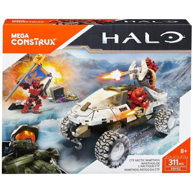 Halo MEGA Construx Set CTF Arctic Warthog FDY52 311pcs for sale