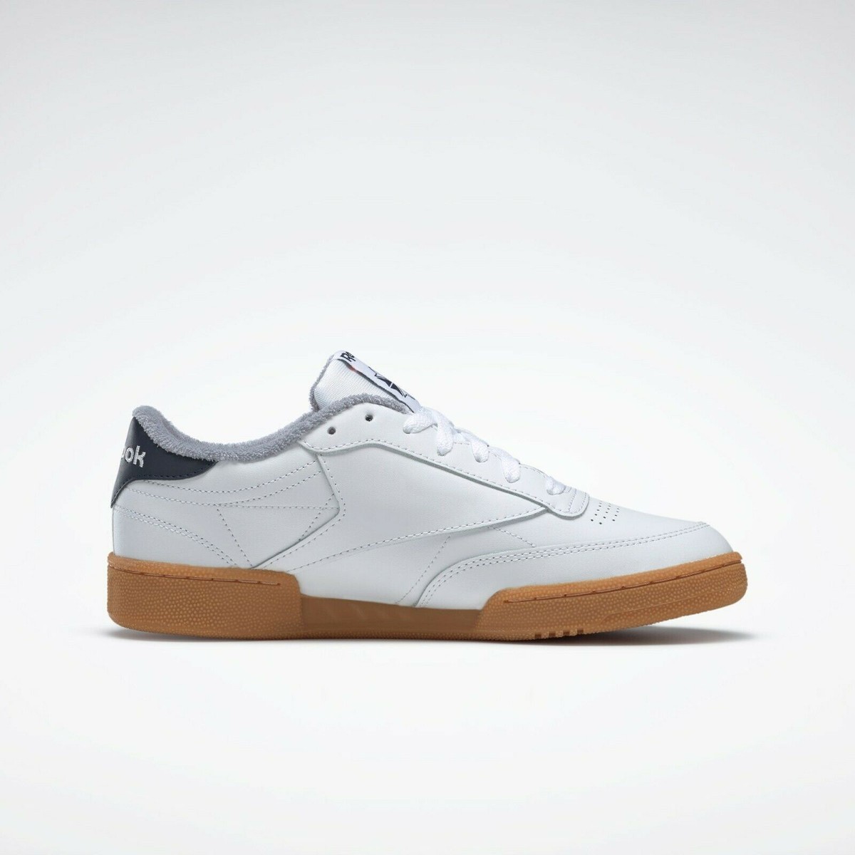 reebok classic club c 85 white gum sole