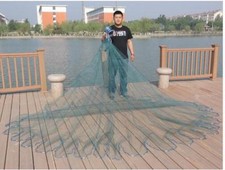 Atarraya AUTÉNTICA Para Pesca, Línea Multifilamento Alta Resistencia Fundida Red Americana