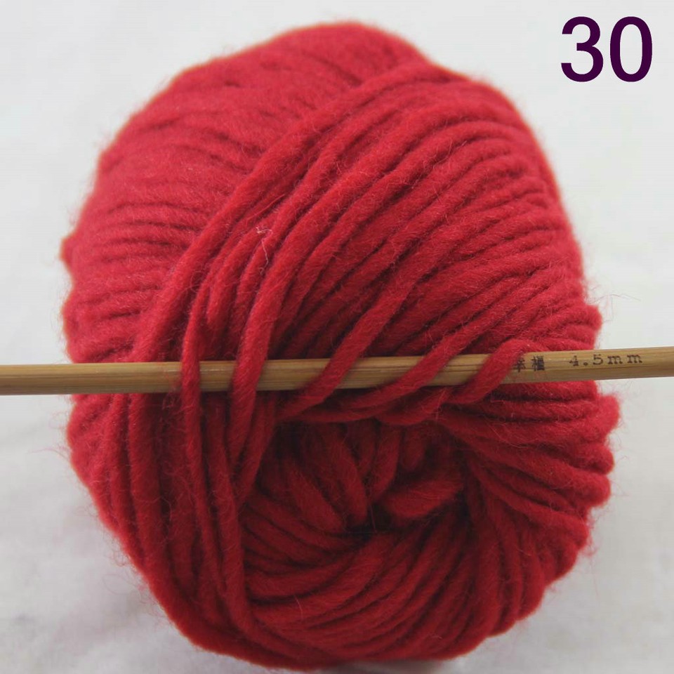 Sale 8Ballx50gr NEW Knitting Yarn Chunky Hand-woven Colorful Wool Scarves Shawls - Foto 5