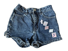 Tommy Hilfiger Denim Shorts Little Girls Sz 6 Vintage
