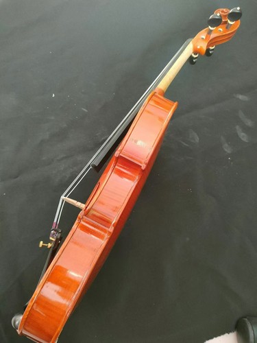 1PC Vanished Violin 4/4 with Case Protection Flamed Maple Back European Wood - Picture 9 of 12