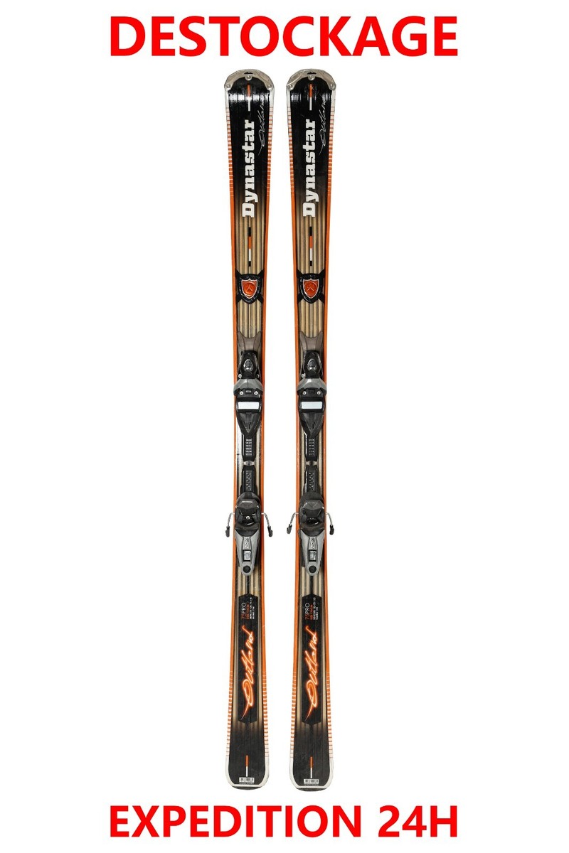 Ski Dynastar Outland 176cm + Fixations - Occasion - Unisexe - Rouge