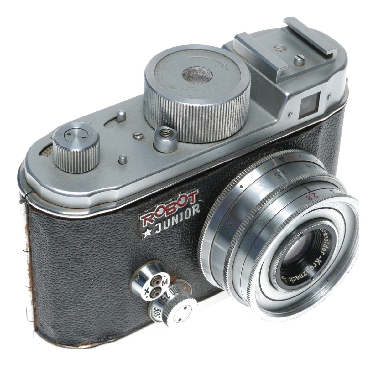 Appareil Photo Robot Junior, Avec Objectif Schneider Kreuznach Xenar, état Très Bon, Occasion