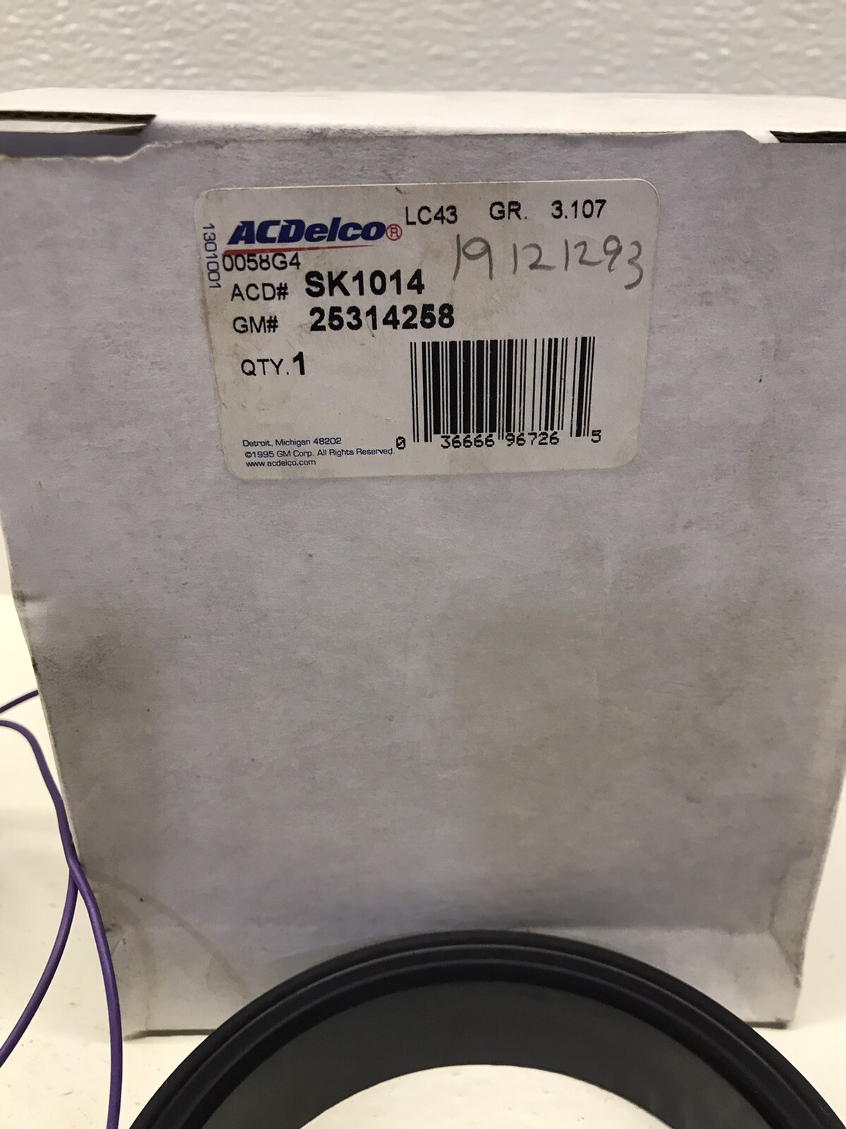 New ACDelco OEM SK1014 GM 25314258 Fuel Level Sensor Kit Blazer 