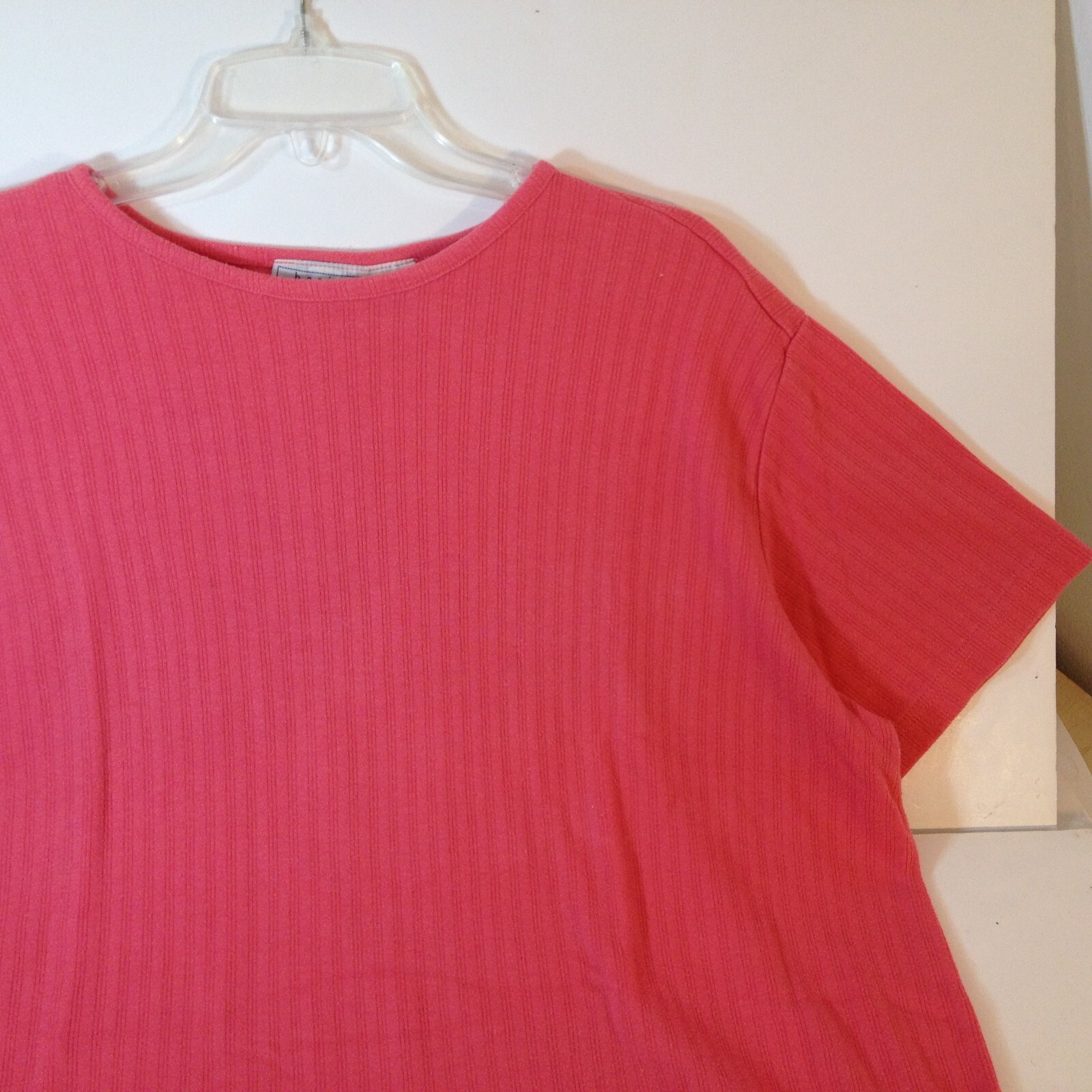 Vintage Basic Editions Plus Casual Stretch Ribbed… - image 4
