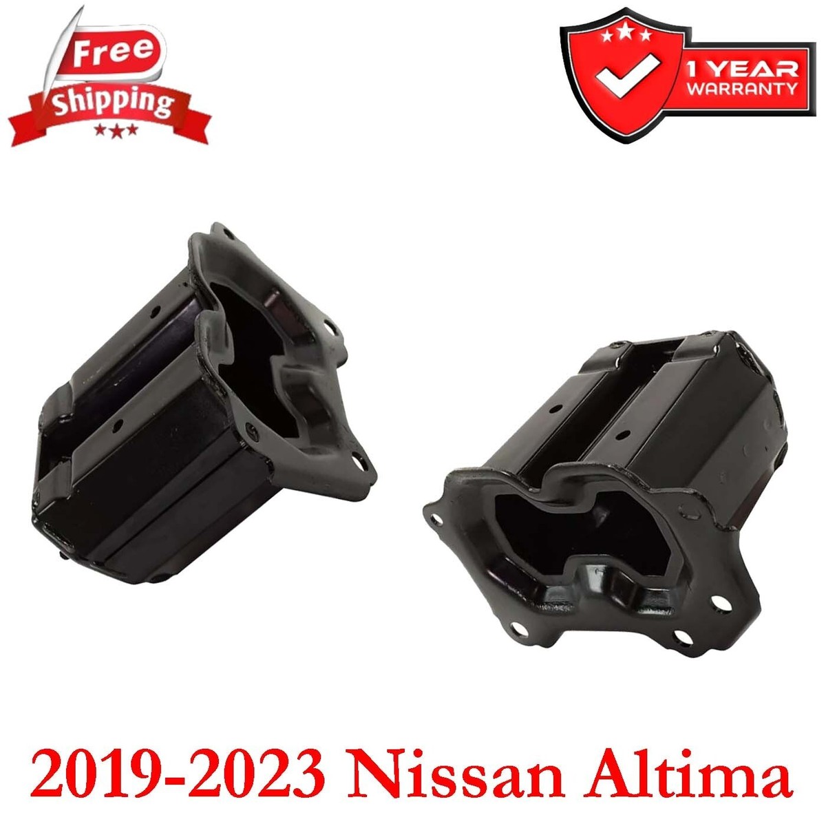 For Nissan Altima 2019-2024 Left + Right Side Rear Bumper Bracket