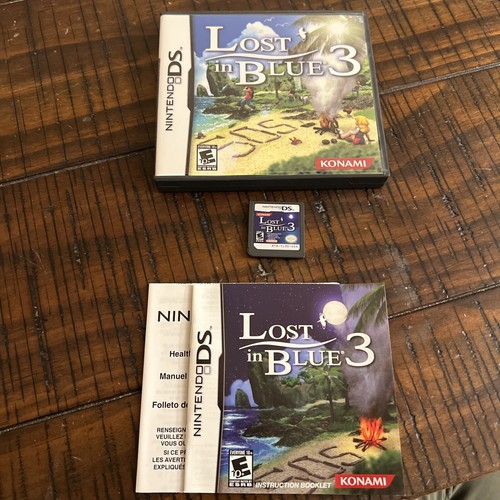 Lost in Blue 3 (Nintendo DS, 2008) Complete - Authentic - Tested & Working!