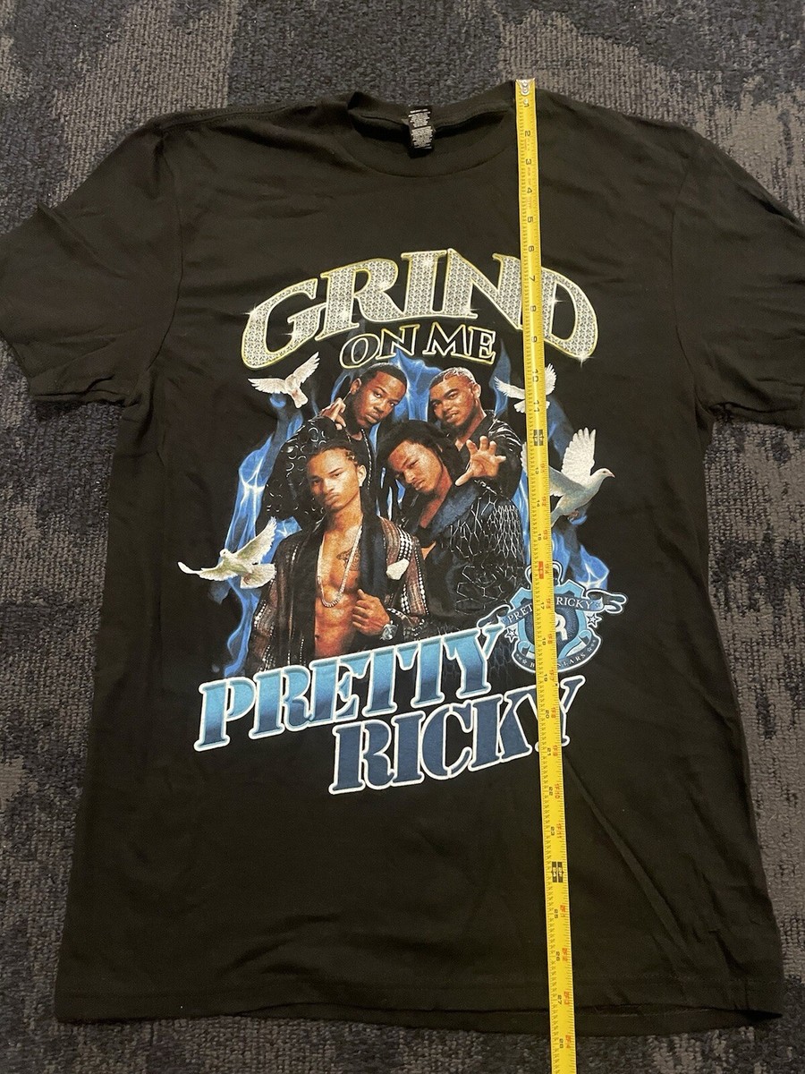 Vintage Y2K Pretty Ricky “Rap Tee” Graphic Print (Sz Small) 2000s