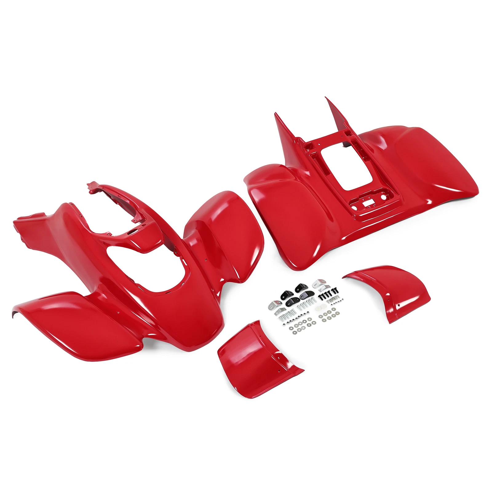 Front+Rear Fender Red Plastic For Honda TRX 400EX TRX400EX 1999