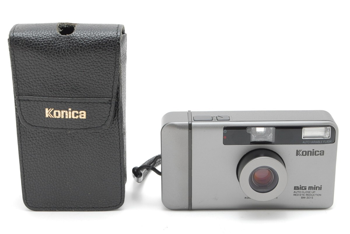 Read* [As-Is w/Case] Konica Big mini BM-301S AF Point